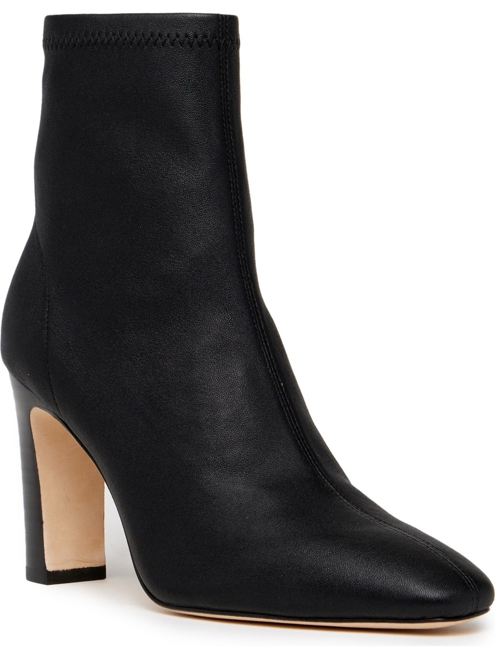 Paige Pax Block Heel Bootie Black Ankle Boot Size 8 NEW Fall Winter - Picture 8 of 9